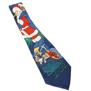 Dimoda Christmas Santa Claus Novelty Tie